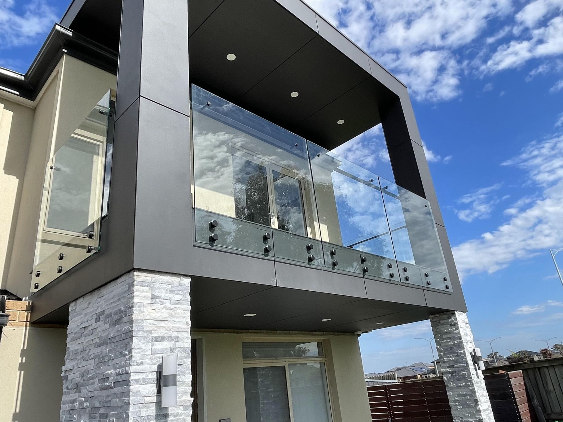 Floating Glass Balustrade